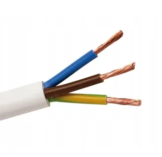 Przewód elektryczny -profesjonalny kabel do pomp głebinowych 3-żyłowy