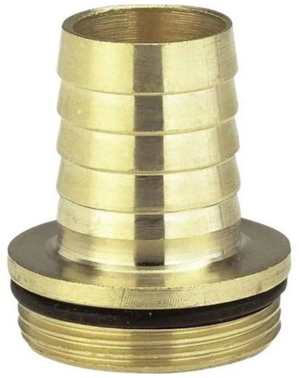 Końcówka do węża z O-ringiem mosiężna 1" GZ na 25 mm