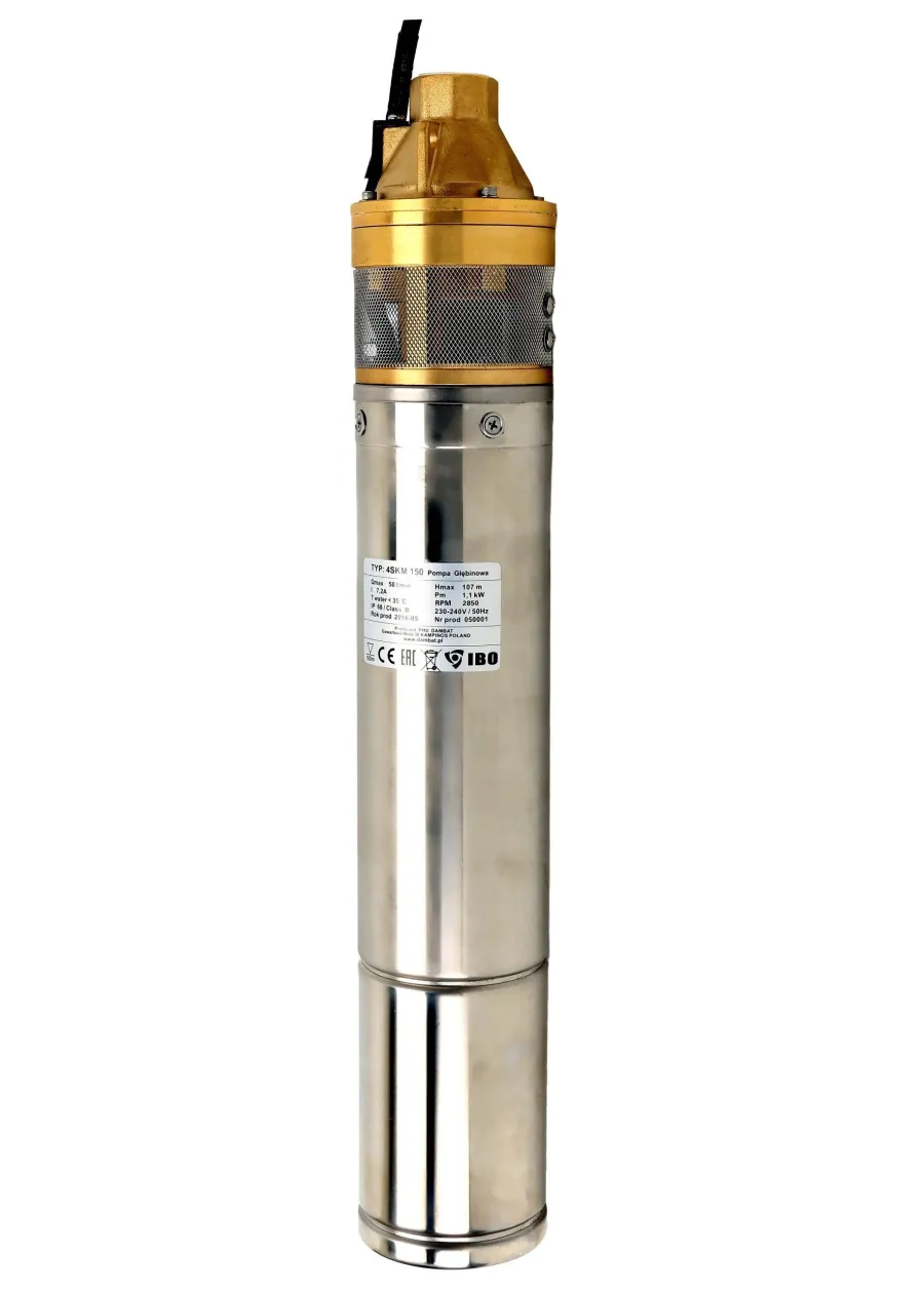 Pompa głębinowa 4 SKT 150 400V IBO 15m przewodu