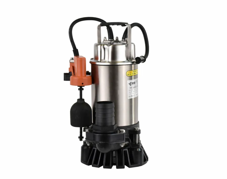 Pompa szlamowa 50-KBFU-0,75 INOX 230V IBO z pionowym pływakiem
